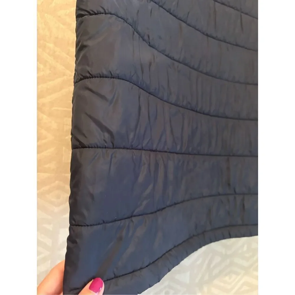 NEXT Signature Mens Black Puffer Vest Italian Fabric‎ Sleeveless Jacket